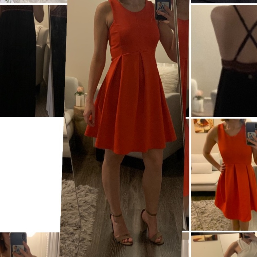 Daytrip Red Cocktail Dress NWT
